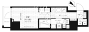 ステージグランデ台東根岸アジールコート 304 間取り図