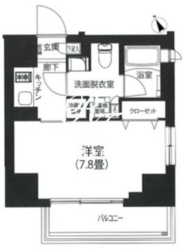 アイルプレミアム駒込 503 間取り図