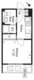 パセオ高田馬場4 403 間取り図