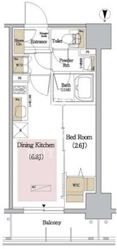 アーバネックス新御徒町 402 間取り図