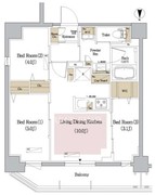 アーバネックス新御徒町 1201 間取り図
