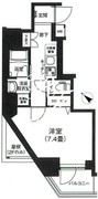 アイルプレミアム本駒込 601 間取り図