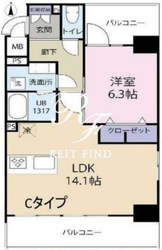 モノリス 401 間取り図