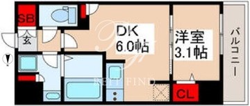 セブンスター森下駅前 602 間取り図