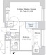 プラティーヌ西新宿 205 間取り図