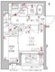 クレイシアIDZ台東竜泉 403 間取り図