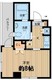 エスティメゾン武蔵小山 304 間取り図