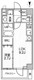 シーズンフラッツ押上テラス 208 間取り図
