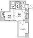 オルタナ早稲田2 604 間取り図