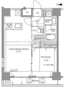 ＢｌｕＲｏｃｋ東品川 301 間取り図