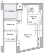 プライムガーデン駒沢大学 305 間取り図