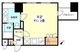 グランカーサ新宿御苑 1301 間取り図