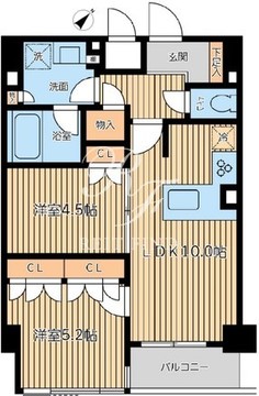 シティスパイア森下 903 間取り図