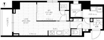 ステージグランデ元浅草 501 間取り図