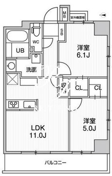 オルタナ日暮里 1001 間取り図