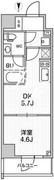 オルタナ浅草 902 間取り図