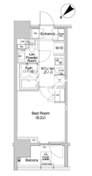 コンフォリア品川イースト 903 間取り図