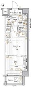 プレミアムキューブ池袋本町 301 間取り図