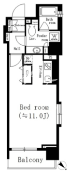 アーバネックス神保町 202 間取り図