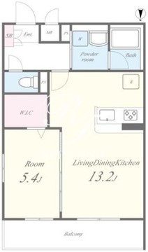 スリージア 305 間取り図