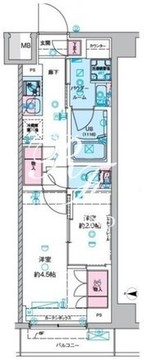 セジョリ池袋本町 306 間取り図