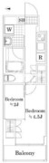 セジョリ池袋本町 703 間取り図