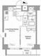 ドゥーエ月島 1203 間取り図