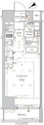 ザ・ログ日本橋 1002 間取り図