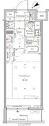 ザ・ログ日本橋 503 間取り図