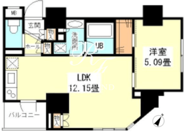 フリージアテラス 1002 間取り図