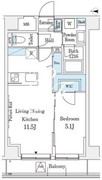 ラ・カーサ広尾 303 間取り図