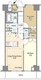 市谷台町坂フロント 802 間取り図