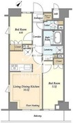 市谷台町坂フロント 806 間取り図