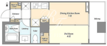 Mトリアノン 204 間取り図