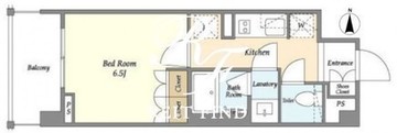 リーブルグラント四谷三丁目 218 間取り図