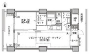 東雲キャナルコートCODAN 16-1305 間取り図