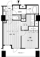 フィールA渋谷 905 間取り図
