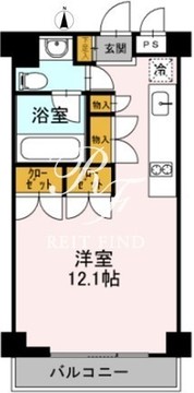 カスタリア目黒鷹番 305 間取り図