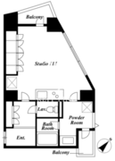 KDXレジデンス白金2 207 間取り図