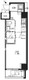 エスレジデンス池袋ノルテ 1103 間取り図