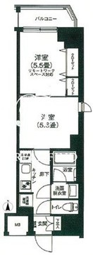 アイルプレミアム錦糸町 401 間取り図