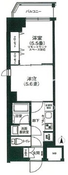 アイルプレミアム錦糸町 202 間取り図