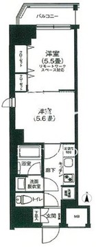 アイルプレミアム錦糸町 302 間取り図