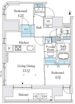 ジェイグランコート浅草 901 間取り図