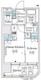 ジェイグランコート浅草 206 間取り図