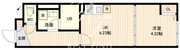 ラクラス三軒茶屋 106 間取り図