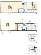 ウェルスクエアイズム四谷大京町 303 間取り図