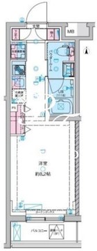 ジェノヴィア東向島3スカイガーデン 207 間取り図