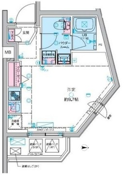 ジェノヴィア東向島3スカイガーデン 213 間取り図