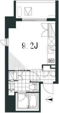 ラティエラ文京音羽 1201 間取り図